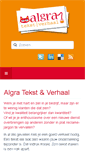 Mobile Screenshot of algratekstenverhaal.nl